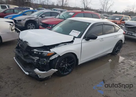 2024 Honda Civic Sport из США, поврежденный, VIN 19XFL2H87RE025361